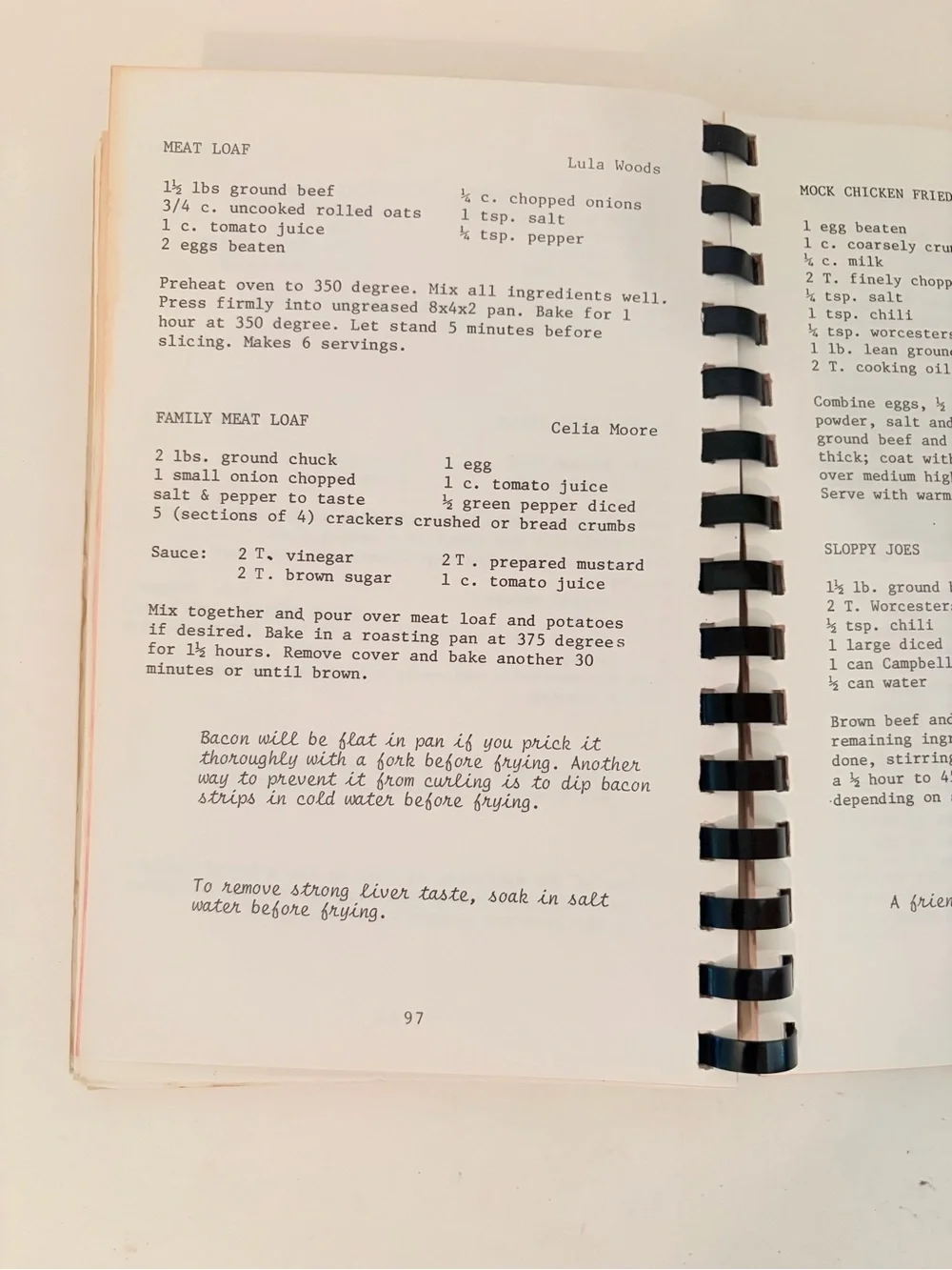 Vintage 1985 Tremont Illinois Sesquicentennial Celebration Cookbook